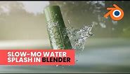 Blender Magic: Create Stunning Slow-Motion Water Splash Effects