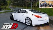 Initial D Touge Drift in Nissan 350Z - Assetto Corsa | Logitech G29 gameplay