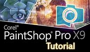 PaintShop Pro X9 - Tutorial for Beginners [+General Overview]*