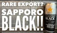 Sapporo Black Review , Sapporo Premium Black Beer By Sapporo Brewery | Japanese Lager Review