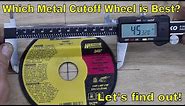 Best Metal Cutoff Wheel Brand (6 Brands Tested)? Let's find out!