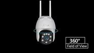 The ieGeek 360° Outdoor Camera IE20 is Here | Spotlight PTZ Camera with Color Night Vision