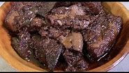 Pork cook with blood recipe || cooking pork blood stew || Naga Kitchen