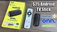 $25 Android TV Stick From Walmart - Onn FHD Stick Review