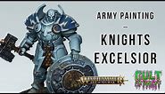 How to Paint Knights Excelsior Stormcast for Age of Sigmar Dominion!