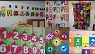 Preschool Math Classroom decoration/Counting bulletin board art/Numbers learning activities for kids