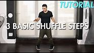 How to do 3 Basic Shuffle Steps (Shuffle Dance Moves Tutorial) | Mihran Kirakosian