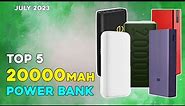 Top 5 Best 20000 mah Power Bank in 2023 ⚡ Best 20000mah Power Banks With Fast Charging ⚡