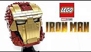 LEGO Iron Man Helmet review! 2020 set 76165!