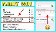 The Funniest Wifi Names