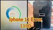 #iphone 11 error 1100 #iphone11 restore Idevice 1100#how to fix iphone 11 error 1100#iphone11 #error