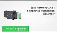 Easy Harmony XA2: Illuminated Pushbutton Assembly | Schneider Electric Support