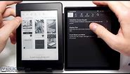 Kindle Oasis 2 vs Kindle Paperwhite Comparison Review