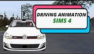 HOW TO MAKE DRIVING ANIMATION | SIMS 4 | Tutorial + Downloads