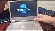 le Audiovox dvd player