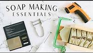 My TOP 10 favorite soap making tools and equipment