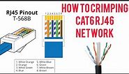 How to Crimping Cat6 RJ46 Network