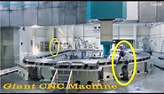 Giant CNC machine manufacturing solutions for large mechanical parts with PAMA Machine Center