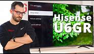 Hisense U6GR TV Review - A U6G with Roku TV?