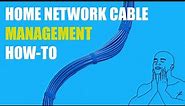 Learn Network Cable Management for Home Racks