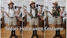 DIY Safari Halloween Costume
