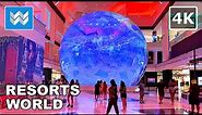 [4K] Resorts World Las Vegas Walking Tour | Newest Hotel Casino Opened On The Strip 🎧 Binaural