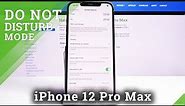 How to Activate DND Mode on iPhone 12 Pro Max – Mute Notifications