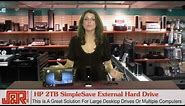 HP 2TB SimpleSave External Hard Drive