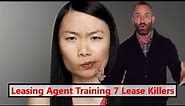 Leasing Agent Training | 7 Lease Killers