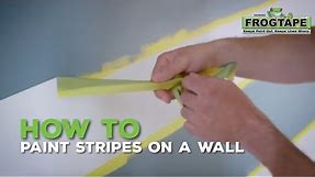 How to Paint Stripes on a Wall