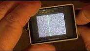 Smallest Color CRT TV set in the world