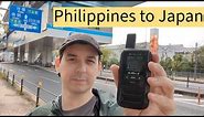 Walkie talkie from Japan to the Philippines?