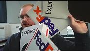 Comparison of FedEx, USPS and UPS Overnight Envelopes, Boxes and Tube