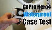 GoPro Hero4 Waterproof Case Test: 10 Minutes Underwater