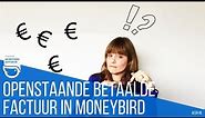 Openstaande betaalde factuur | Moneybird tutorial