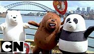We Bare Bears | Bear Hugs in Sydney ❤️ | Cartoon Network