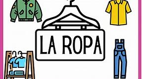 LA ROPA | Vocabulario | Aprende Español | Arche-ELE