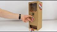 DIY Skittles Vending Machine from Cardboard »
