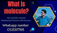 What is molecule? Basic lecture