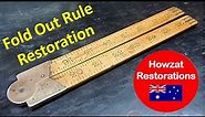 Fold Out Rule Restoration - 36" Boxwood