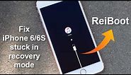 Fix iPhone 6/6S Stuck in Recovery Mode. NO Restore, NO Data Loss!