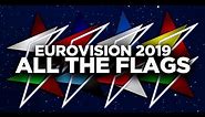 Eurovision 2019 - All The Logo Flags (Download)