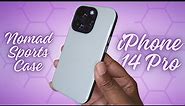 Apple iPhone 14 Pro- Nomad Sports Case | LUNAR Gray is Amazing!