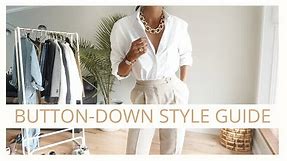 How to Style a White Button-Down For Different Bodies | The Ultimate Guide | AD