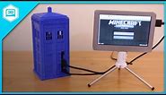TARDIS Raspberry PI 3 case - 3D Printing Time lapse