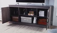 Zinus Wade 57.9 in. Brown TV Stand Fits for TV's up to 65 in. ZU-UTOTV1-16B
