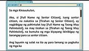 AUTHORIZATION LETTER (TAGALOG SAMPLES) PART 2
