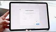How To Create Apple ID On ANY iPad!