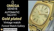 Omega Geneve Automatic 166.0191 Gold Plated Vintage Men’s Watch| review| price| FWG
