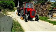 imt 539 traktor test kočnica nagib 22% tractor brake test